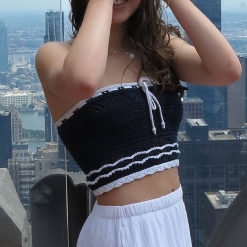 Hollister Crochet Top